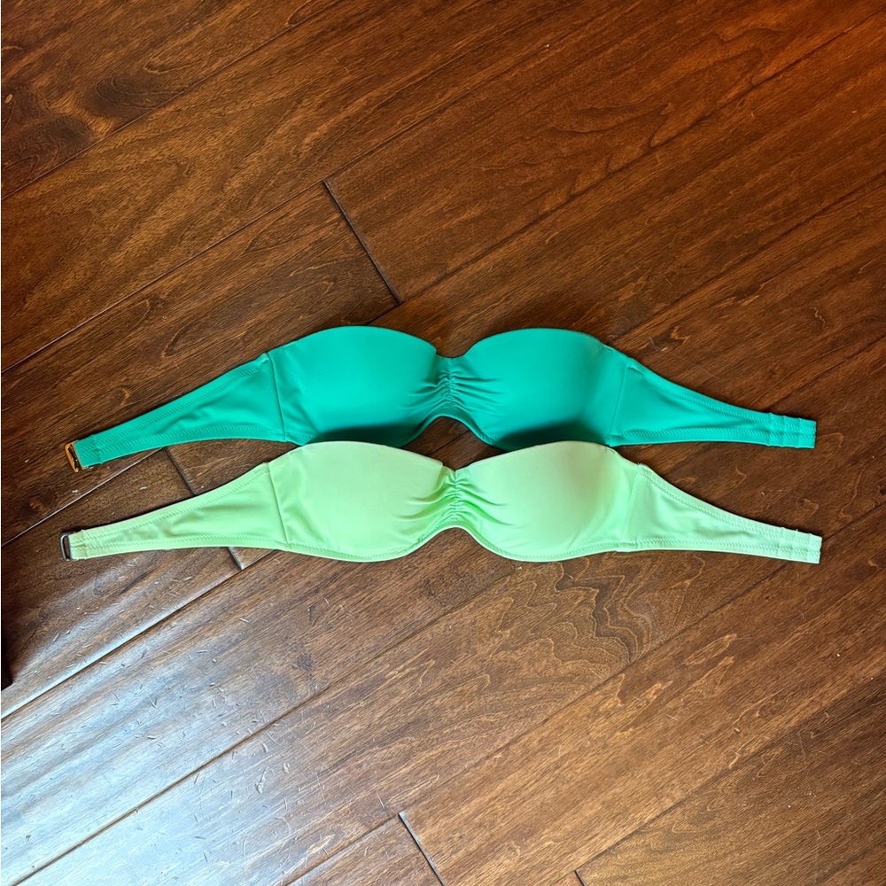 Victoria’s Secret Padded Bandeau Swim Top BUNDLE